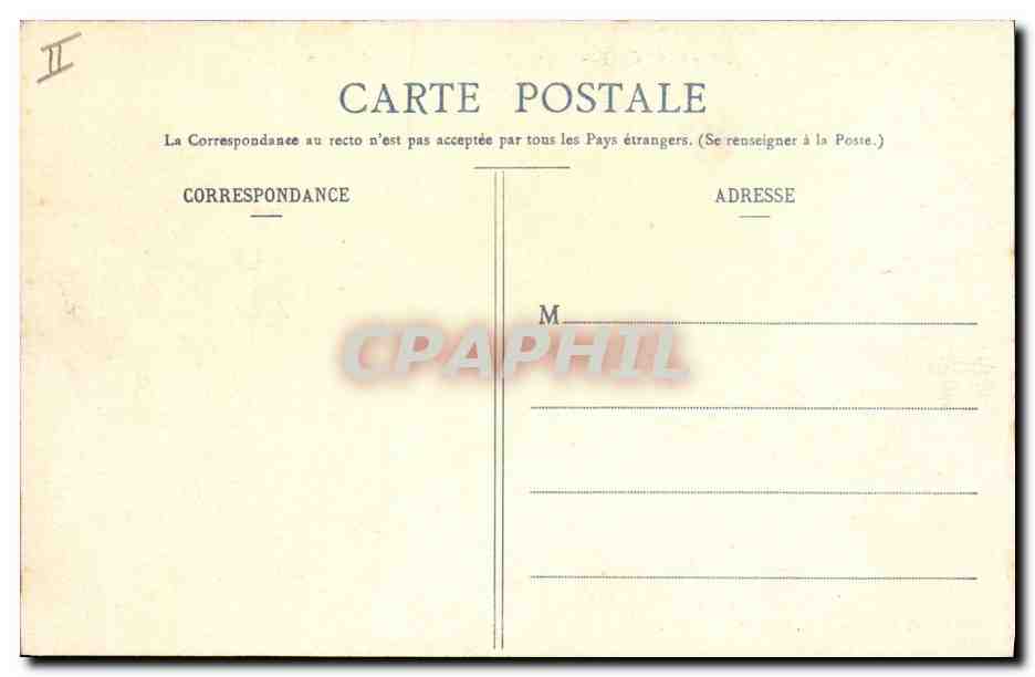 CPA Pont suspendu et le Neron le Drac Grenoble — Rückseite