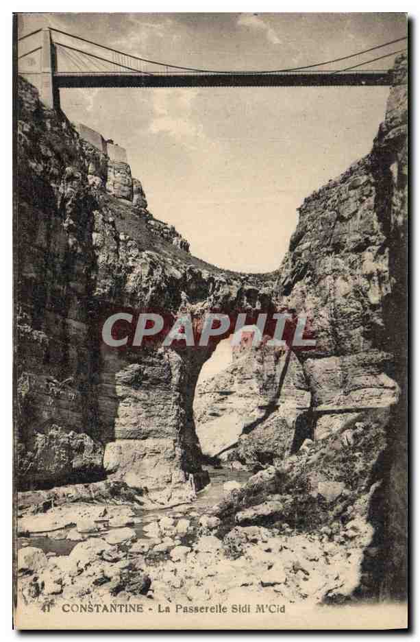 Constantine — La Passerelle Sidi M'Cid — Édition Chemin des Touristes