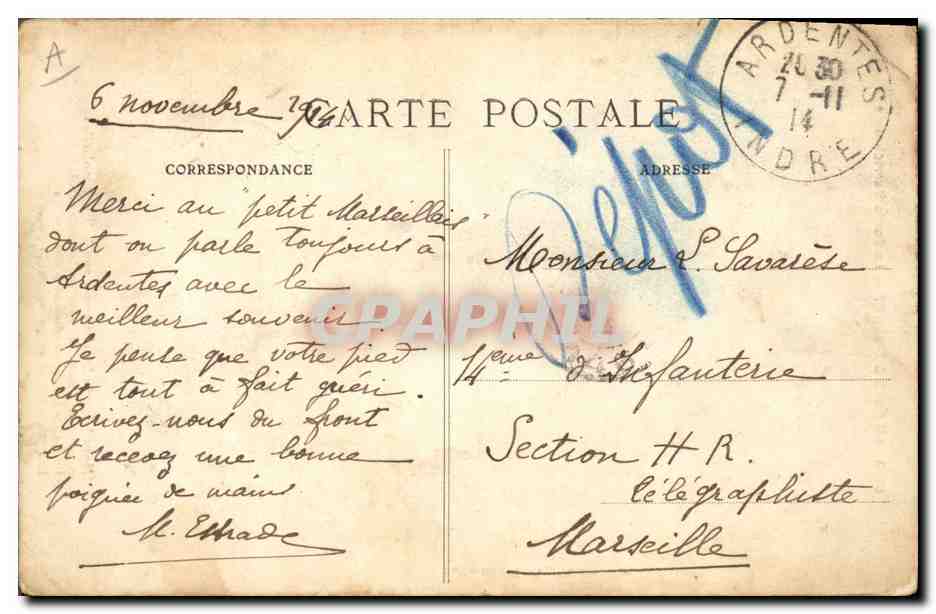 CPA Folklore Au Pays du Berry La coiffe Berrichonne  — Verso