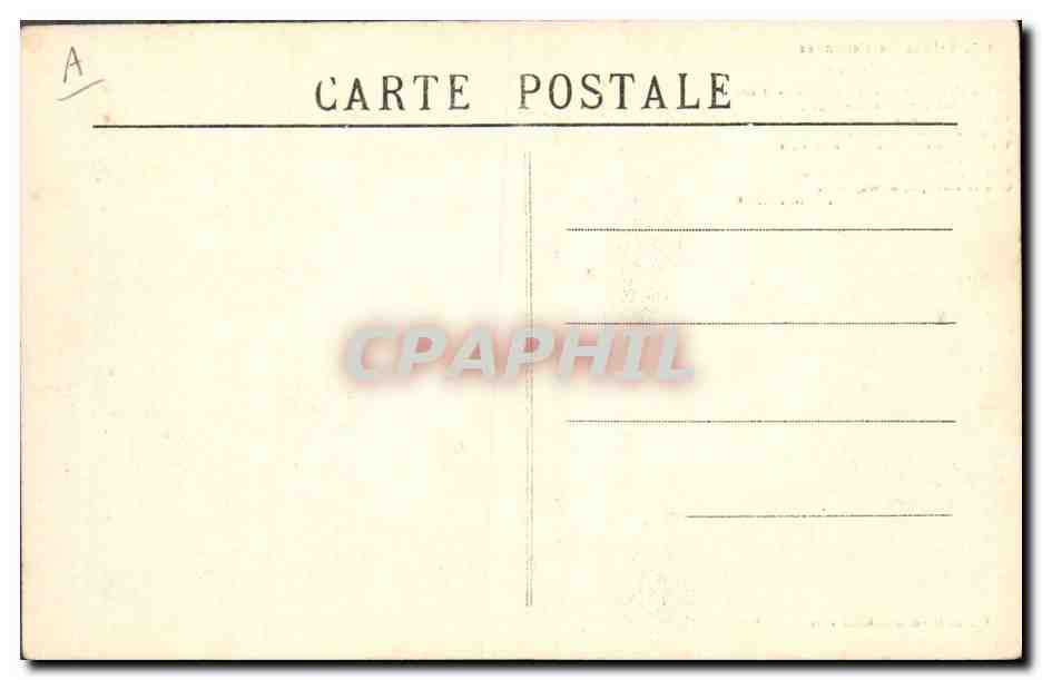 CPA Folklore Scenes Berrichonnes Plaisir de menage — Verso