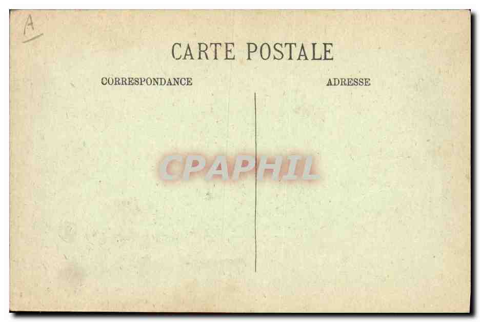 CPA Folklore Les Epouseux du Berry — Verso