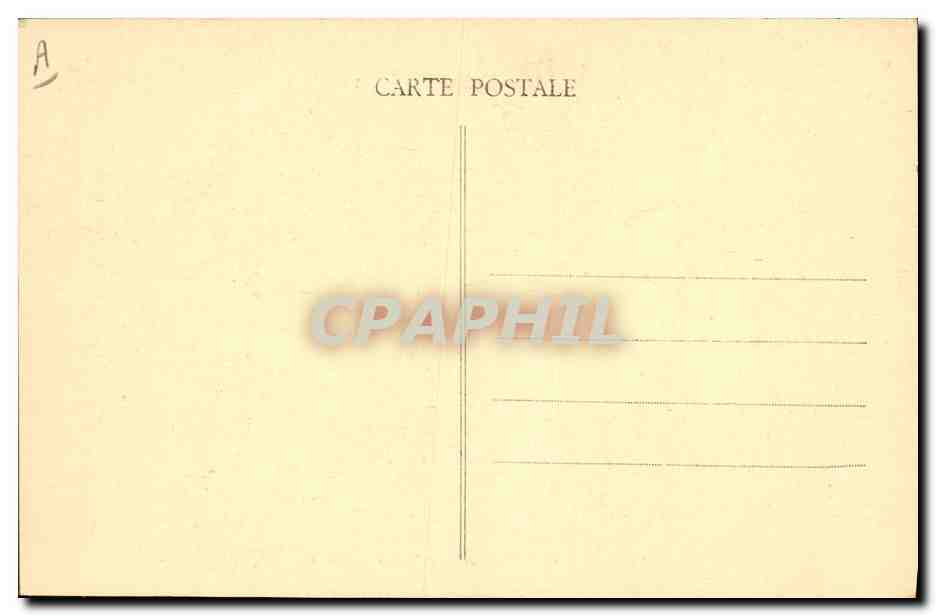 CPA Folklore Le Berry Partie de Colin Maillard  — Verso