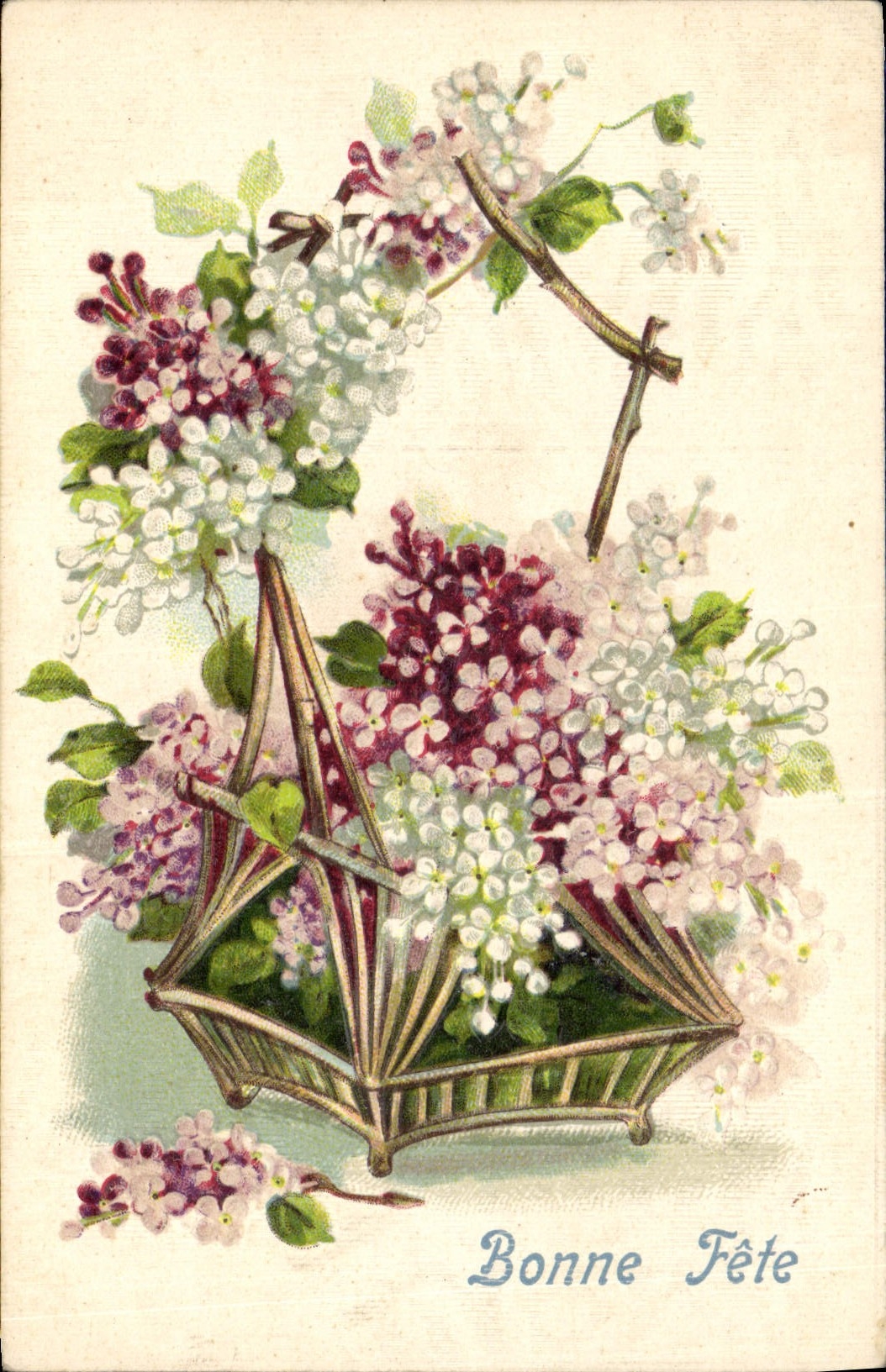 CPA Fantaisie Fleurs 