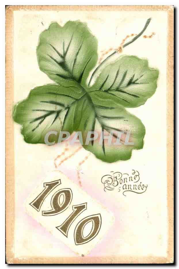 Fleur de trèfle — Année 1910 — Made in Germany