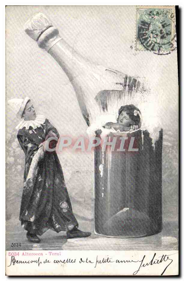 CPA Fantaisie Enfants Champagne 
