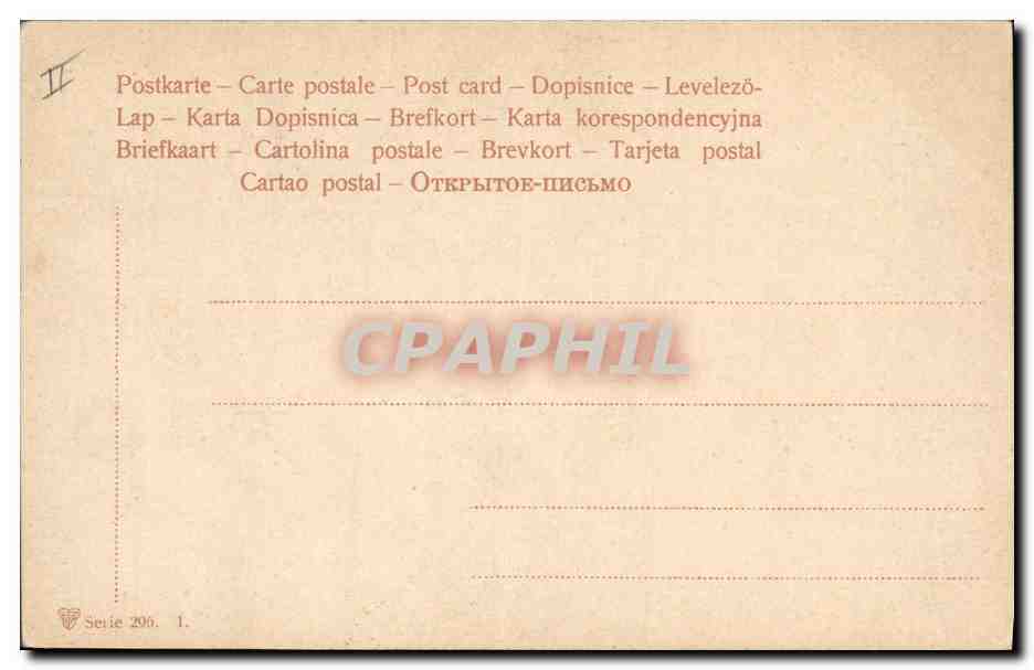 CPA Fantaisie Enfant Champagne  — Rückseite
