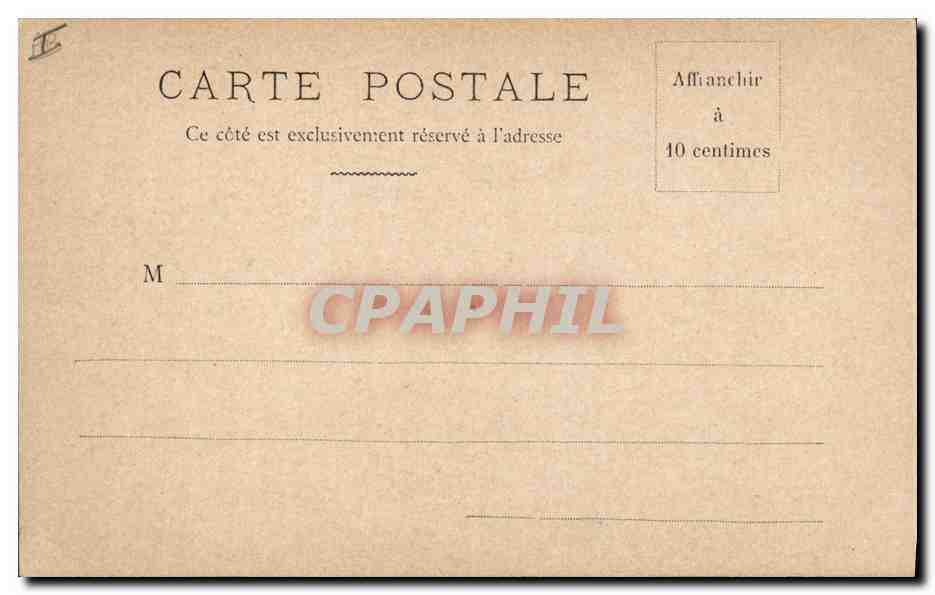 CPA Publicite Chocolat de l'Abbaye d'Igny Marne Vizille Le chateau — Rückseite