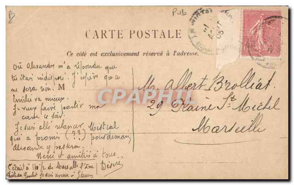 CPA Publicite Enfants Saxlehner — Rückseite