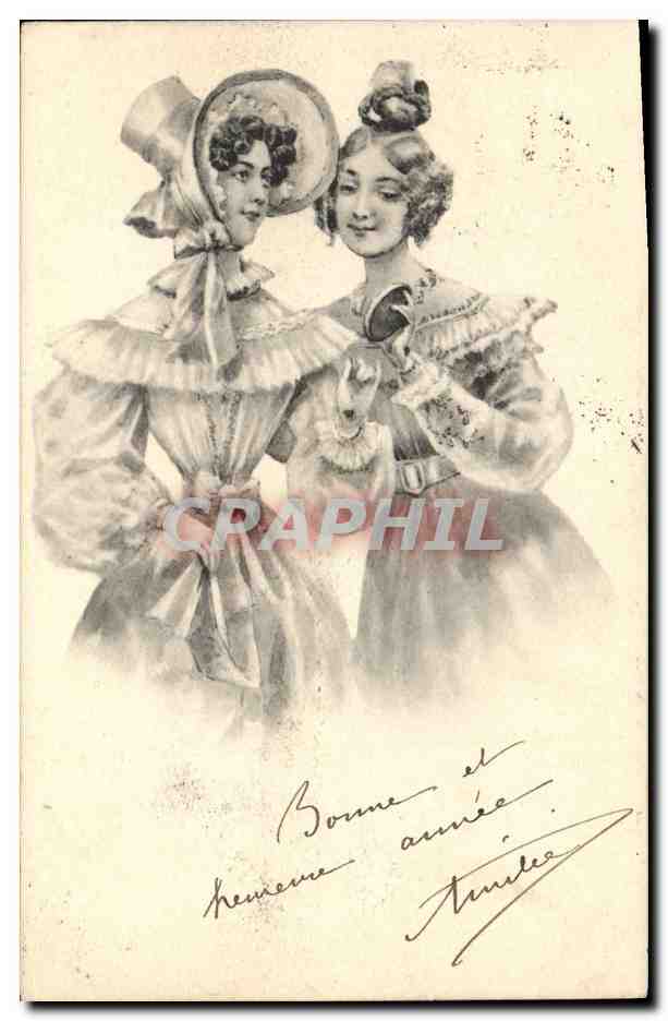 CPA Fantaisie Illustrateur Femmes