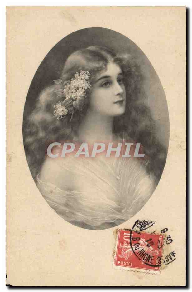 CPA Fantaisie Illustrateur Femme