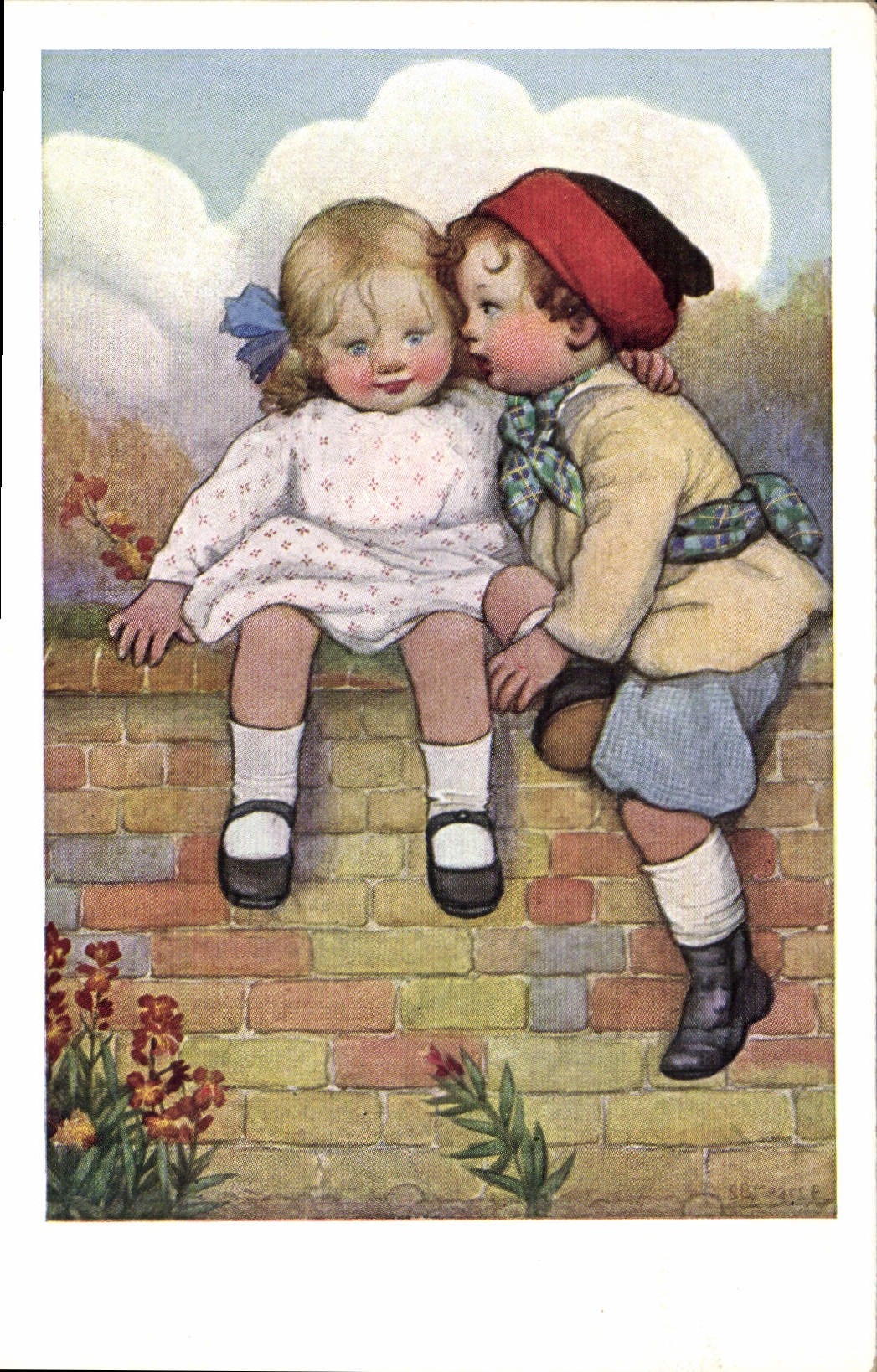 CPA Fantaisie Illustrateur Enfants