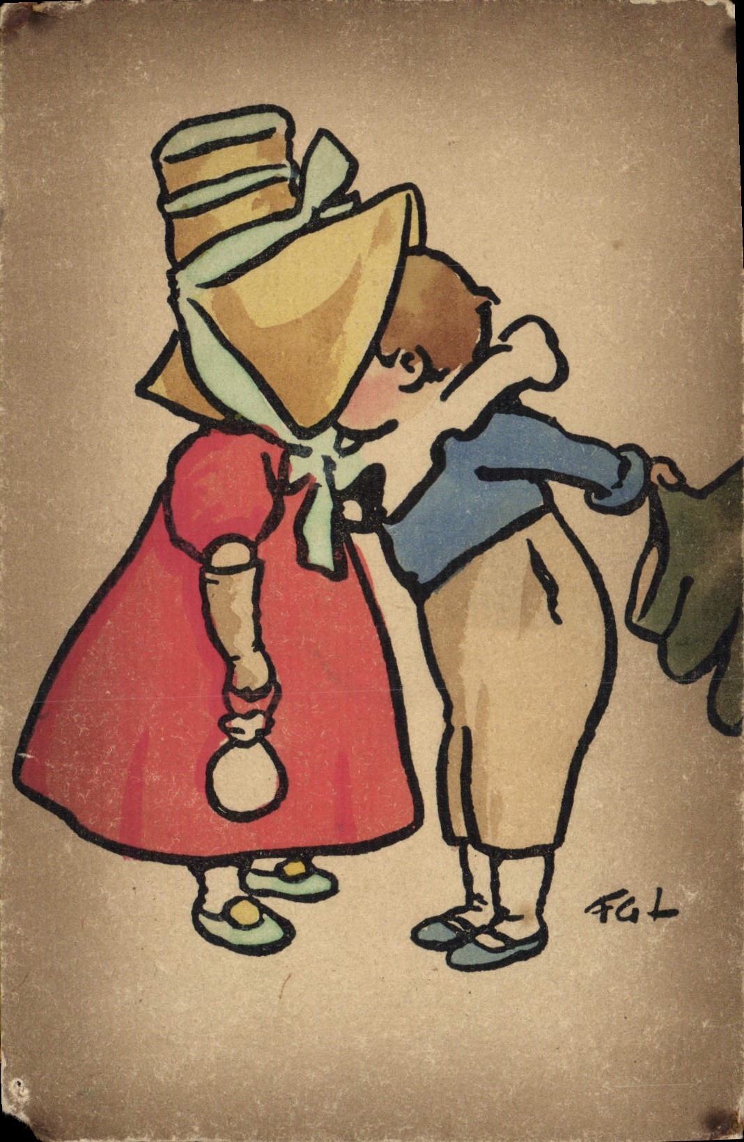 CPA Fantaisie Illustrateur Enfants 