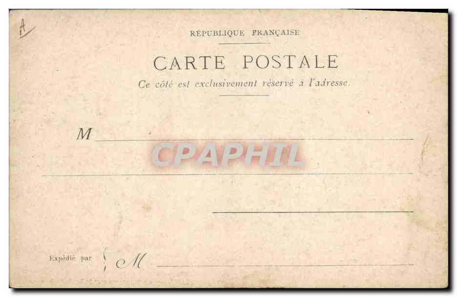 CPA Fantaisie Illustrateur Stein Paris La Madeleine et le boulevard de la Madeleine — Rückseite