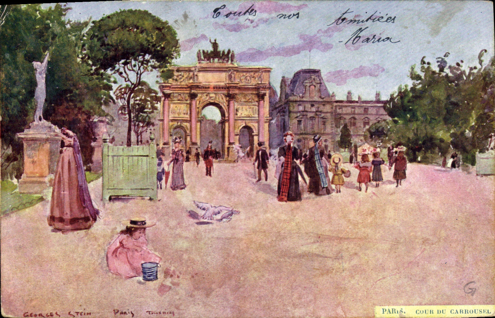 Cour du Carrousel — Paris — Georges Stein