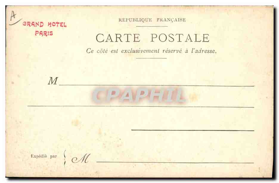 CPA Fantaisie Illustrateur Stein Paris Avenue des Champs Elysees Velo Cycle — Verso
