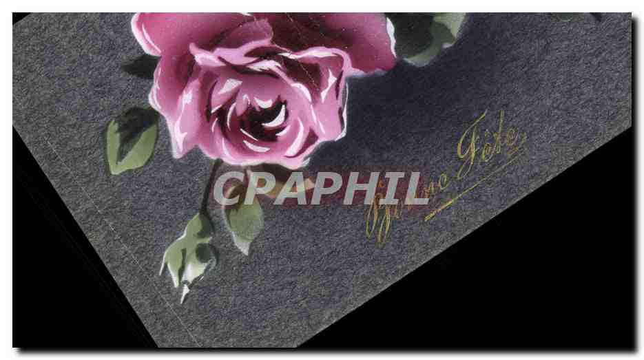 CPA Fantaisie Fleurs 