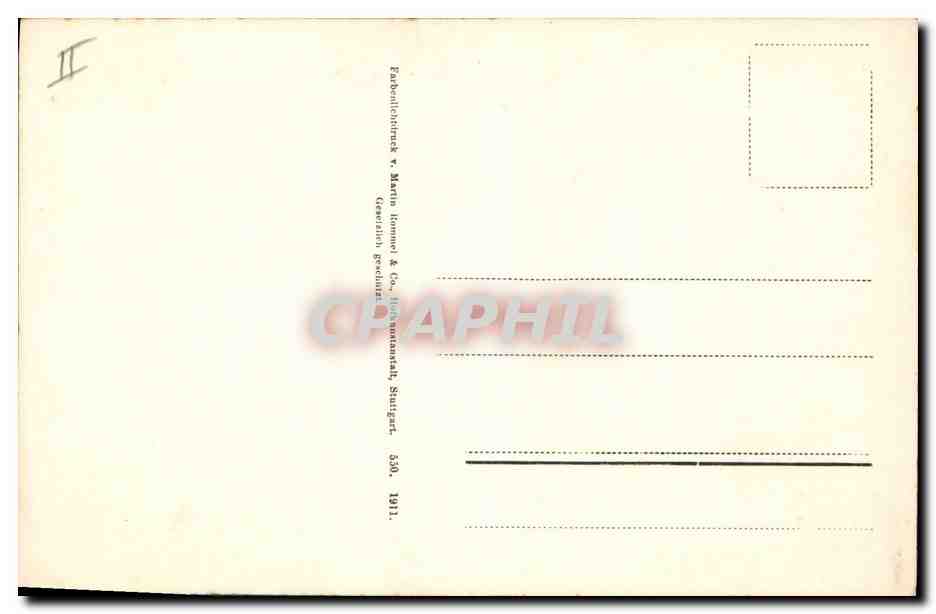CPA Fantaisie Fleurs  — Verso