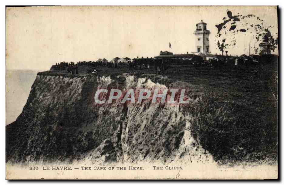 CPA Phare Le Havre The cape of the Heve