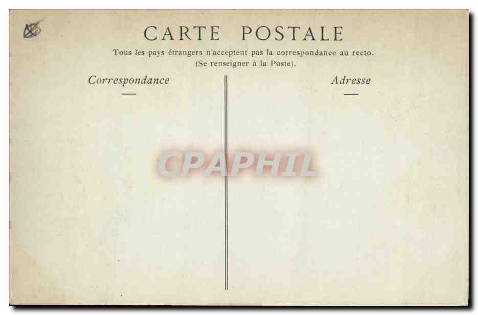 CPA Phare Le Havre La jetee un jour de tempete — Rückseite