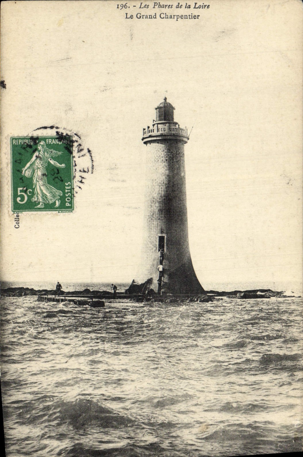 CPA Phare Les phares de la Loire Le Grand Charpentier