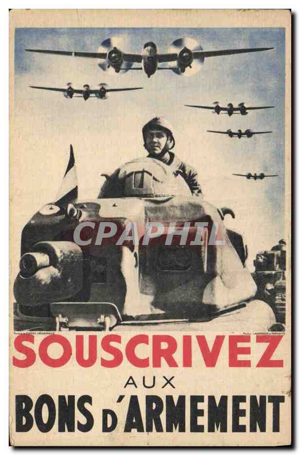 Souscrivez aux bons d'armement — Affiche de propagande — Photo Laurence d'Arnotte