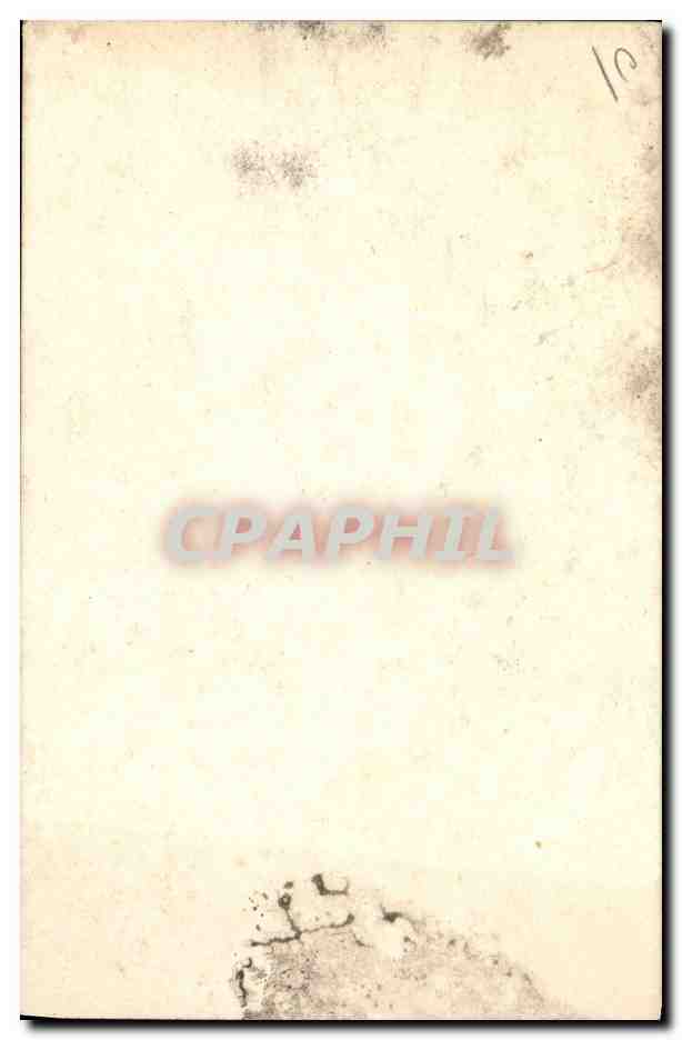 Général de Gaulle — portrait militaire — E.R. Paris — Verso