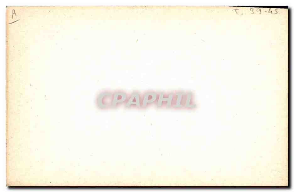 CPM Militaria General de Gaulle — Rückseite