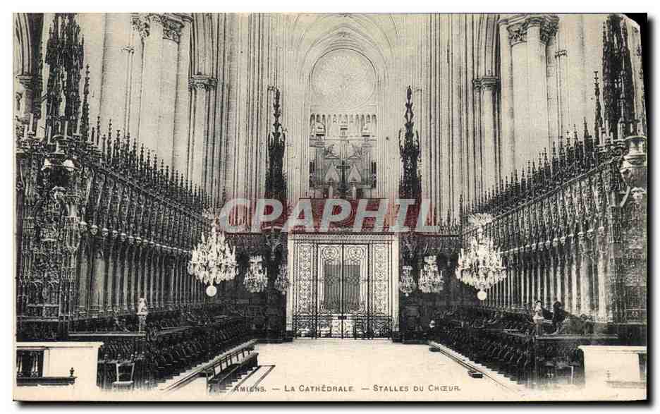 Amiens — La Cathédrale — Stalles du Chœur