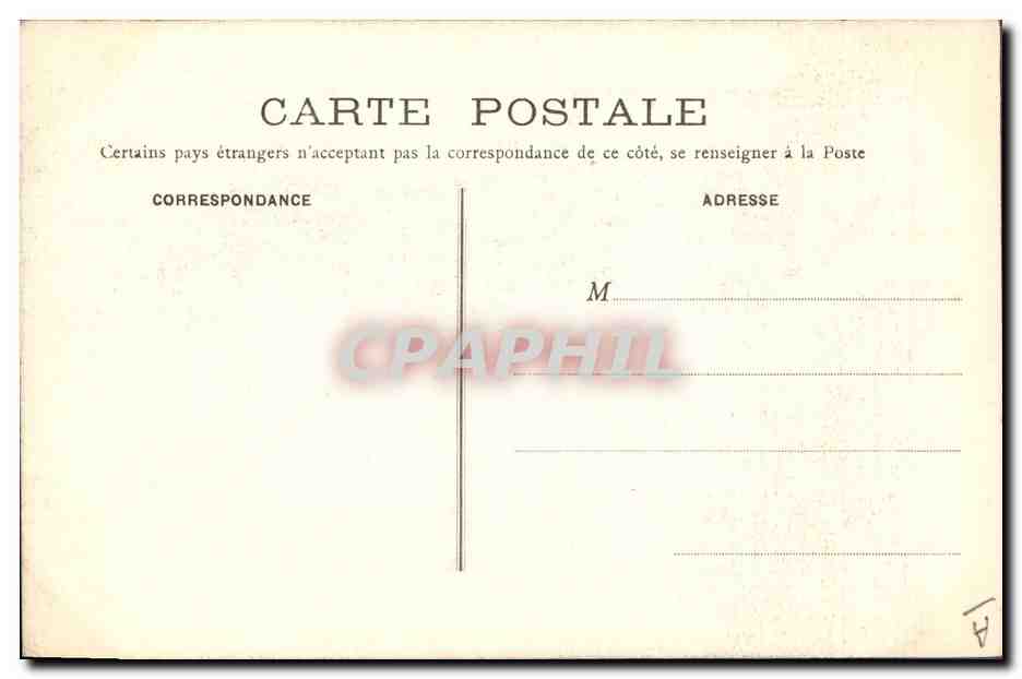 CPA Orgue Lyon Saint Nizier — Rückseite