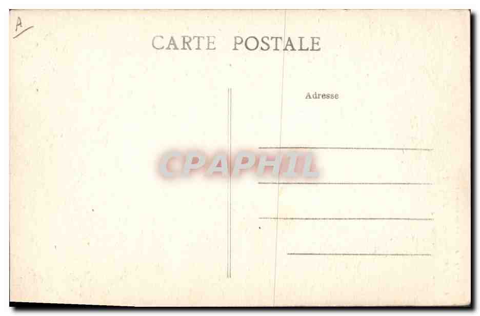 CPA Orgue Moret Interieur de l'eglise Tribune de l'orgue — Verso