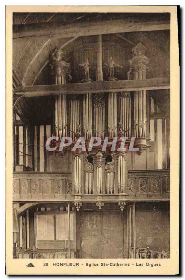 Honfleur - Église Ste-Catherine - Les Orgues