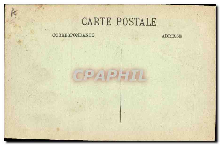CPA Folklore Les epouseux du Berry Mariage — Verso
