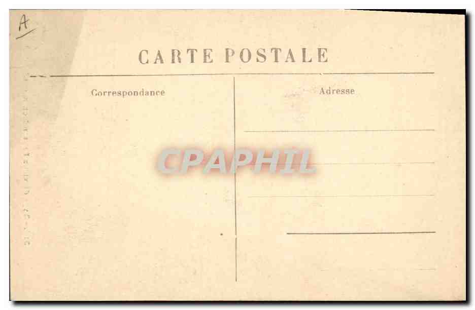 CPA Folklore Type du vieux paysan montagnard — Verso