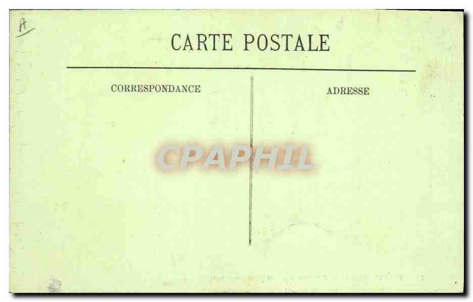 CPA Folklore Auvergne Interieur d'une maison Auvergante  — Verso