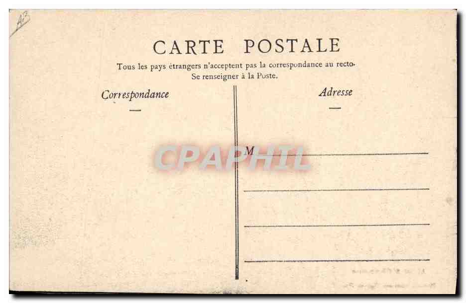 CPA Folklore Vin Vendange Champagne Moet & Chandon Manutention des vins en futs — Rückseite