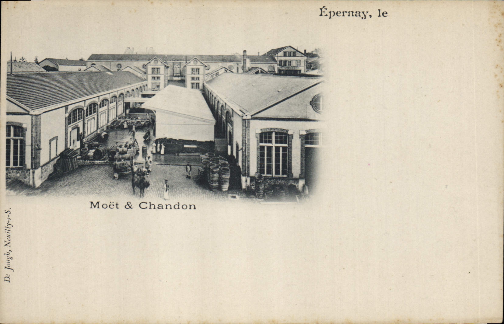 CPA Folklore Vin Vendange Champagne Epernay Moet & Chandon