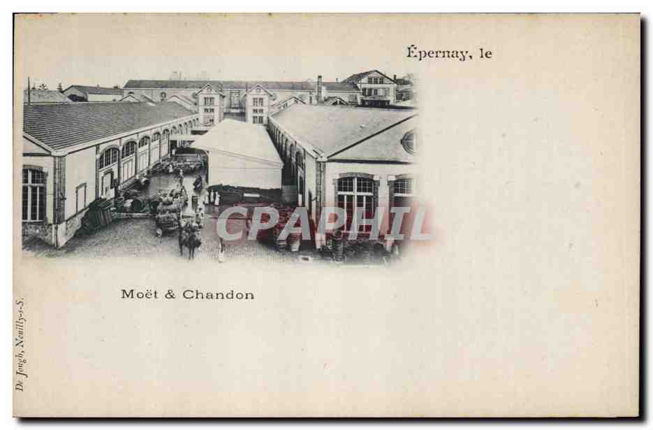 CPA Folklore Vin Vendange Champagne Epernay Moet & Chandon