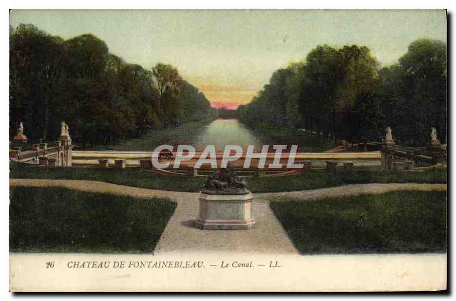 Château de Fontainebleau — Le Canal — LL. — n°26