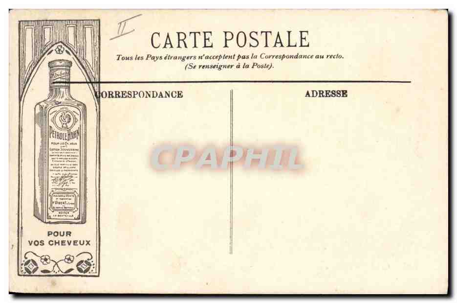 Château de Fontainebleau — Le Canal — LL. — n°26 — Verso