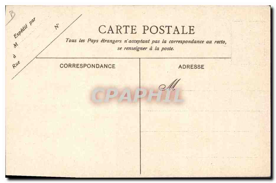 CPA Publicite Cirage Marcerou Avant le depart Bateau Barque  — Rückseite