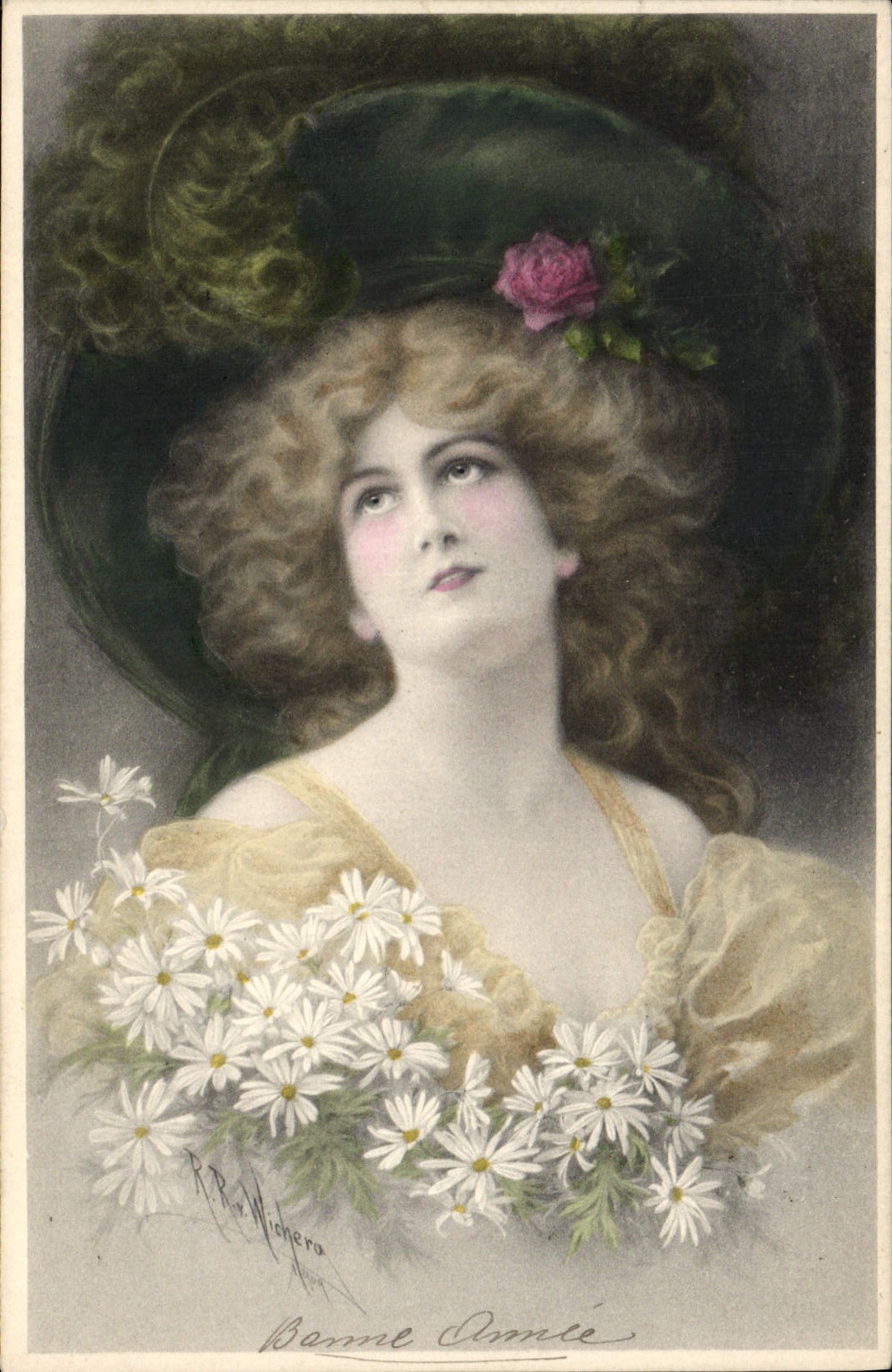 CPA Illustrateur Fantaisie Femme 