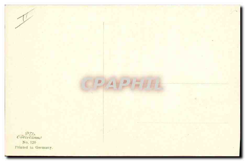 CPA Illustrateur Fantaisie Enfants Chien Chiot  — Rückseite