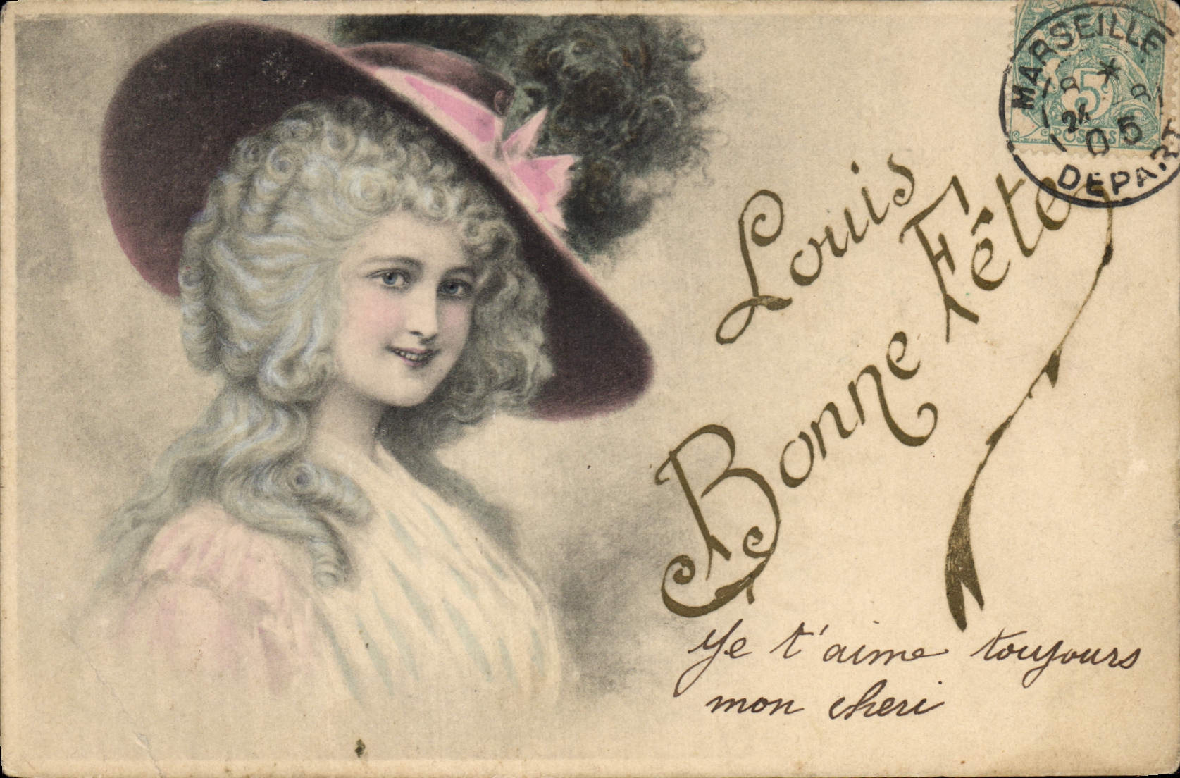 CPA Illustrateur Fantaisie Femme 