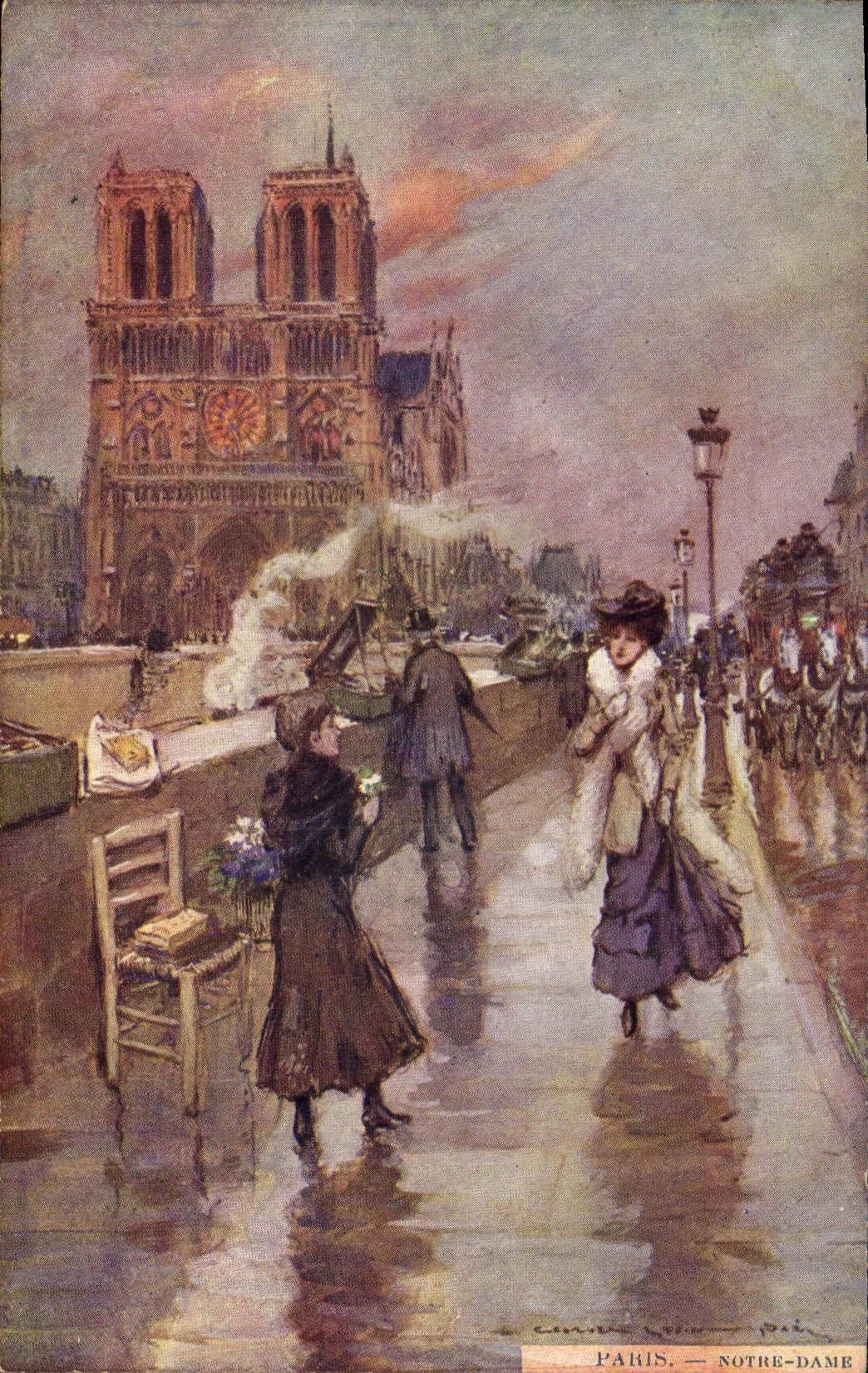 Paris — Notre-Dame — Carnet de Jean Périn