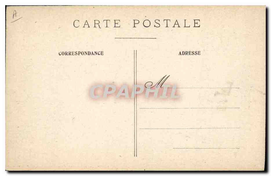 Paris — La Place de la Concorde, Ansicht zur Nacht — Maxims — Rückseite