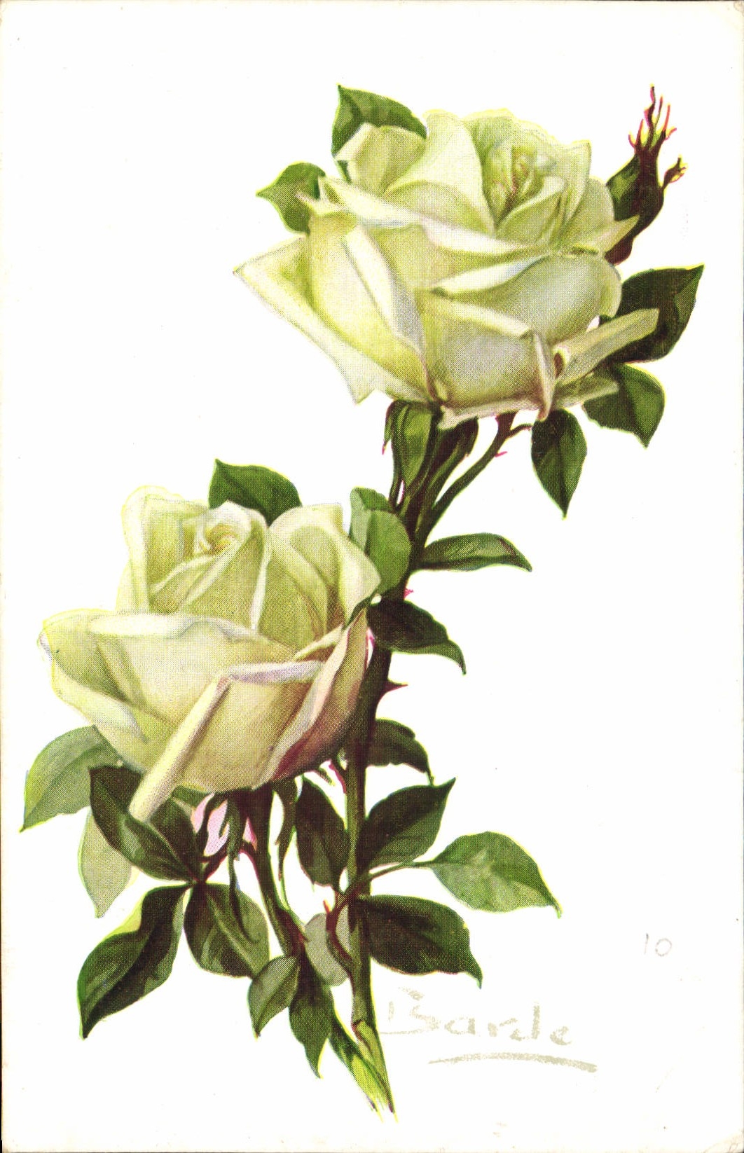 CPA Fantaisie Fleurs 