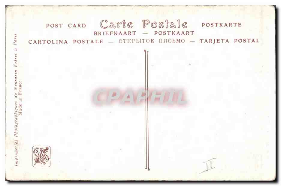 CPA Fantaisie Fleurs Salon de 1914 Alfred Magne Les groseilles — Rückseite