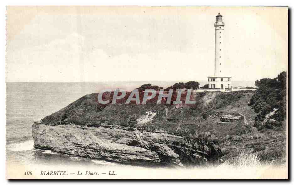 CPA Phare Biarritz 
