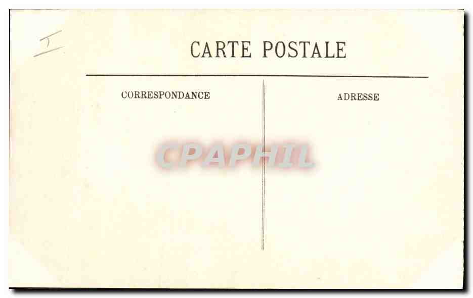 CPA Phare Biarritz  — Rückseite