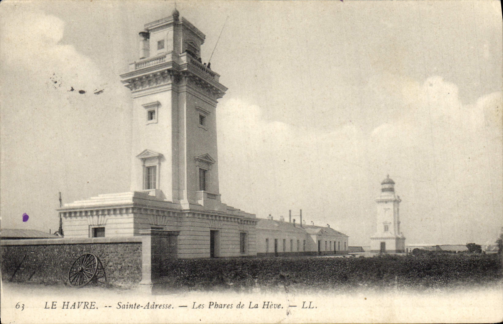 CPA Phare Le Havre Sainte Adresse Les phares de Le Heve